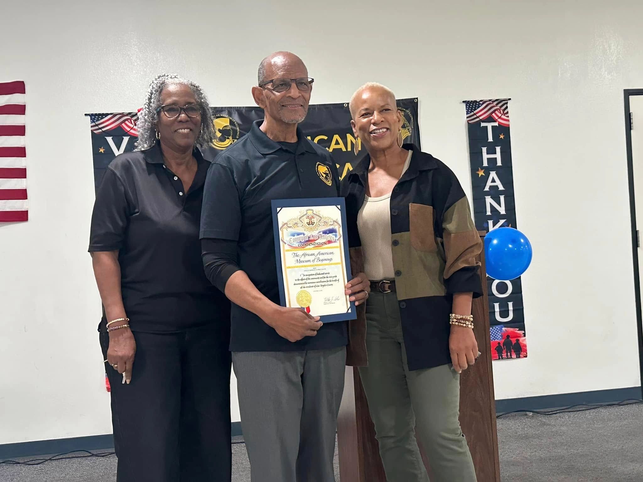 Award ceremony recognition