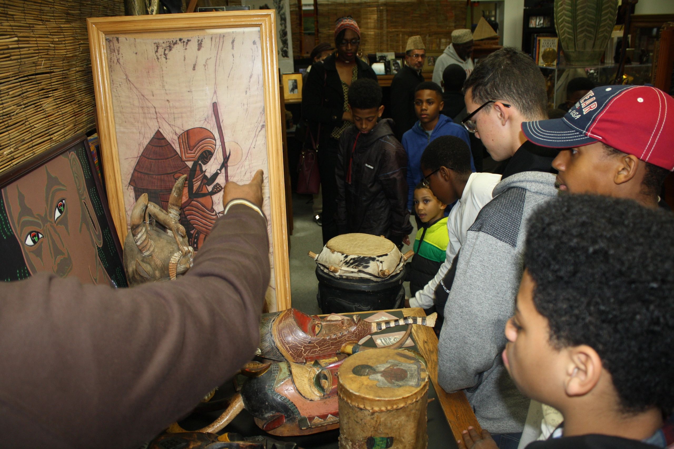 African art gallery